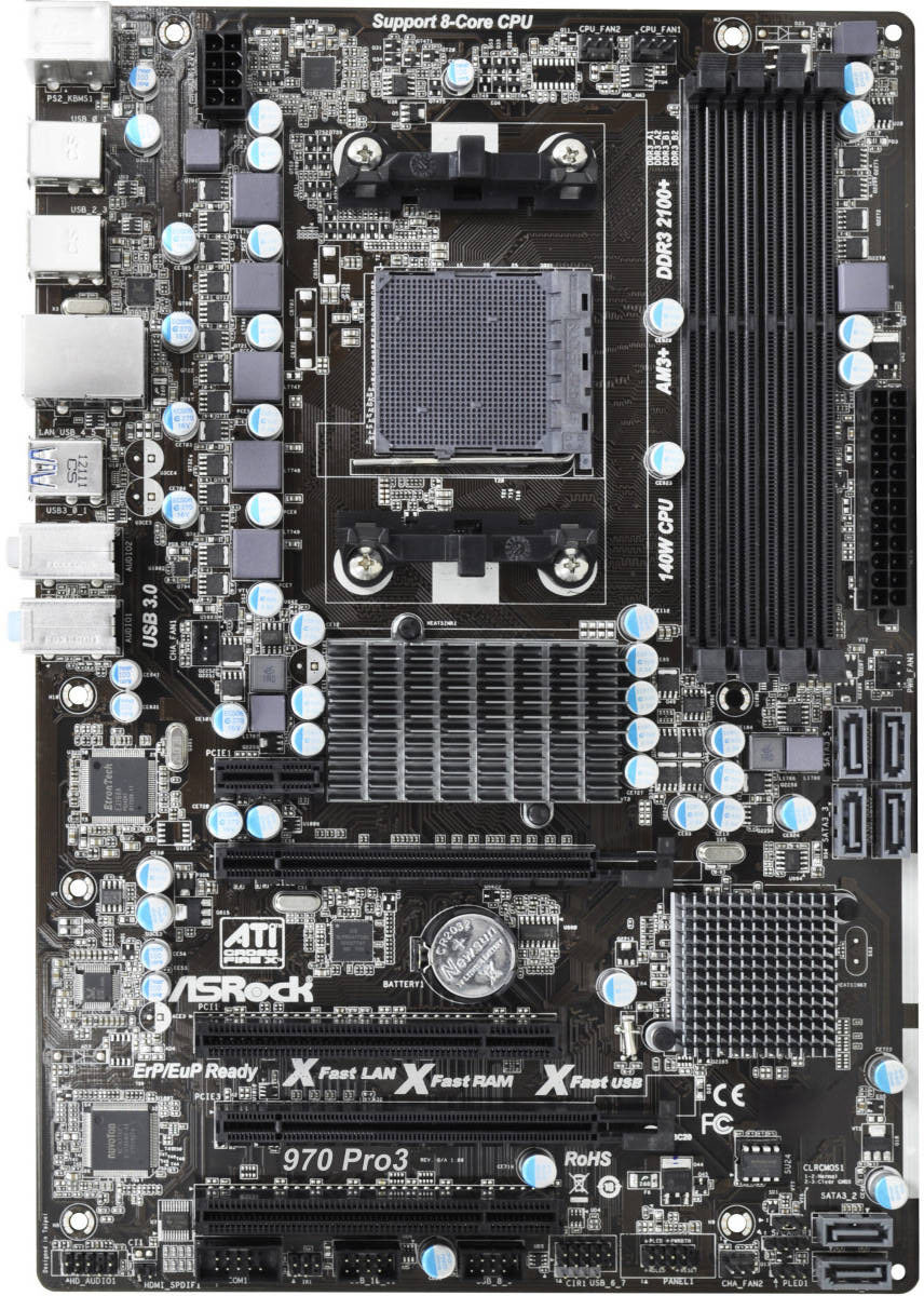 Asrock 970 pro3 разгон